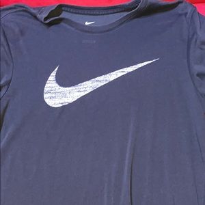 2 nike dri-fit shirts